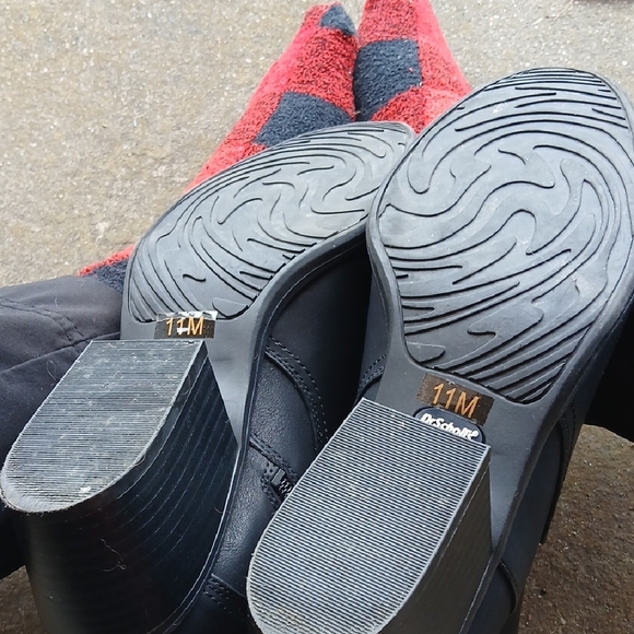 Dr. Scholl's Black Ankle Boots - Picture 3 of 4